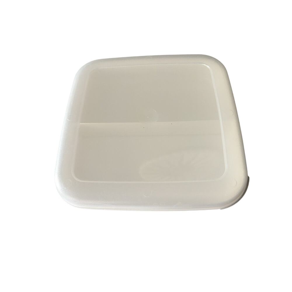 Craftstor Square Divided Tray Storage System Craft Sewing Bin w/ Lid USA vintage